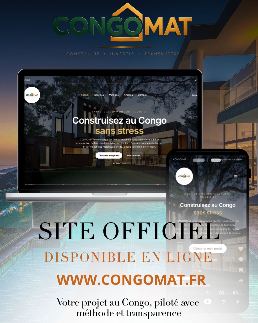 Réalisation KEM DIGITAL — CongoMat